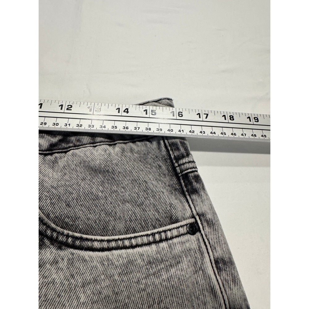 Empyre Loose Fit Skate Jeans Acid Wash Baggy Denim 30 Gray Excellent Condition - Picture 6 of 10